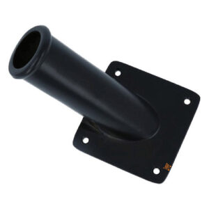 Gevelstokhouder zwart