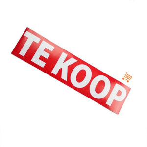 Makelaarsbord stickers