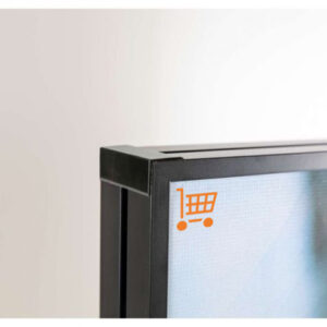 Beschermhoek profiel zwart