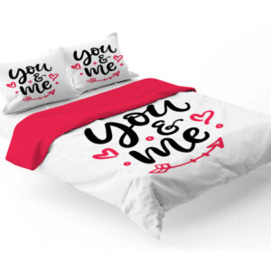 Dekbedovertrek met print