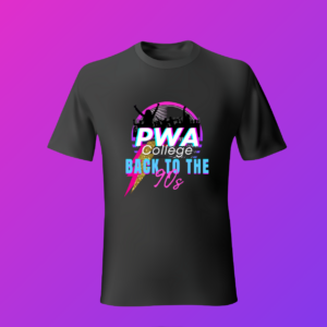 T-shirt PWA Back to the 90s