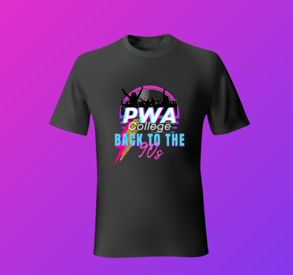 T-shirt PWA Back to the 90s