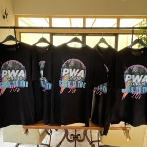 T-shirt PWA Back to the 90's