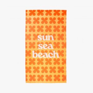 bedrukte Handdoek of Strandlaken